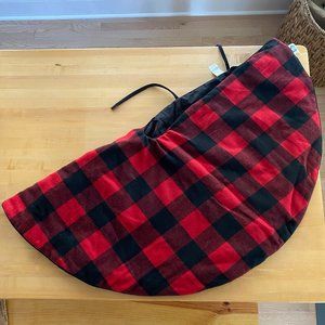 Lauren Ralph Lauren Buffalo Plaid Christmas Tree Skirt 48"